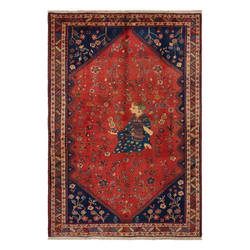 Niebuhr Hand-Knotted Wool Persian Rug