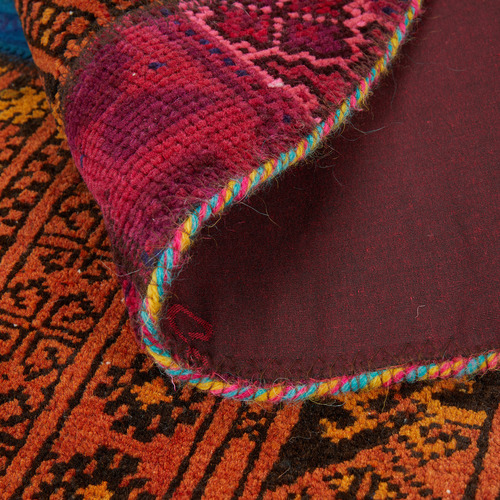 Spitz Persian Hand-Knotted Wool Round Rug