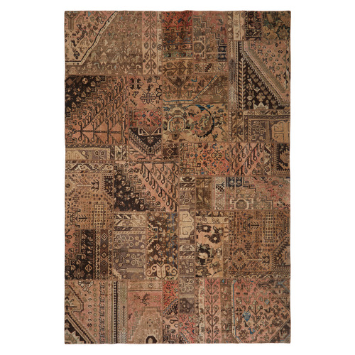 Louganis Persian Hand-Knotted Wool Rug