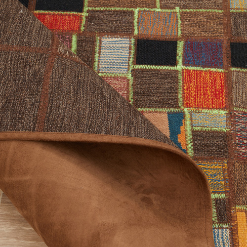 Rayles Vintage Patchwork Persian Wool Rug