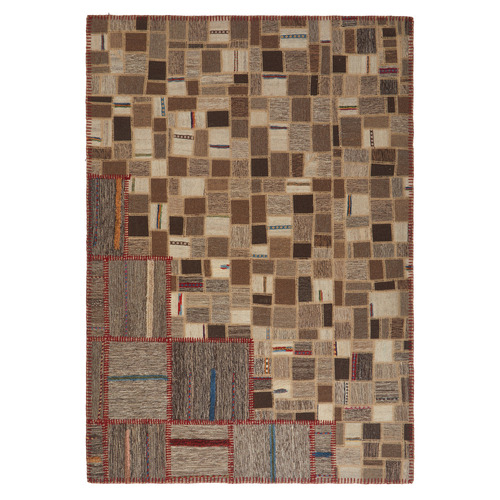Carroll Persian Hand-Knotted Kilim Wool Rug