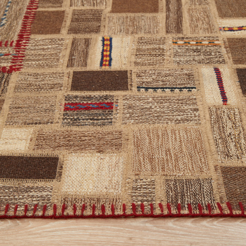 Lewis Persian Hand-Knotted Kilim Wool Rug