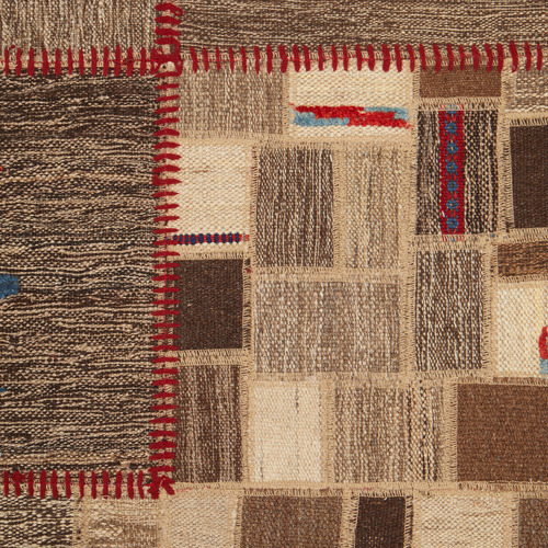 Carroll Persian Hand-Knotted Kilim Wool Rug
