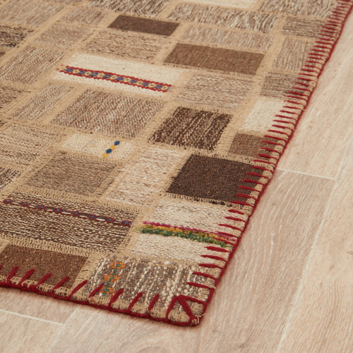 Tagore Persian Hand-Knotted Kilim Wool Rug