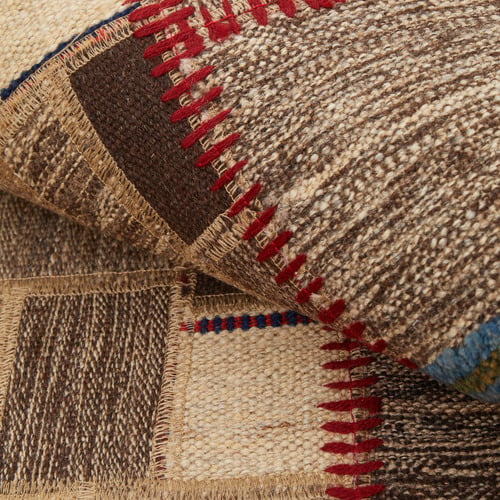 Carroll Persian Hand-Knotted Kilim Wool Rug