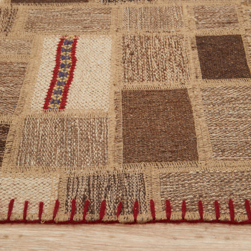 Tagore Persian Hand-Knotted Kilim Wool Rug