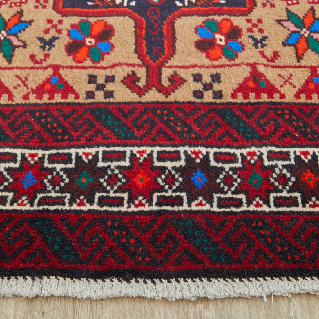 Balouch II Hand-Knotted Wool Rug