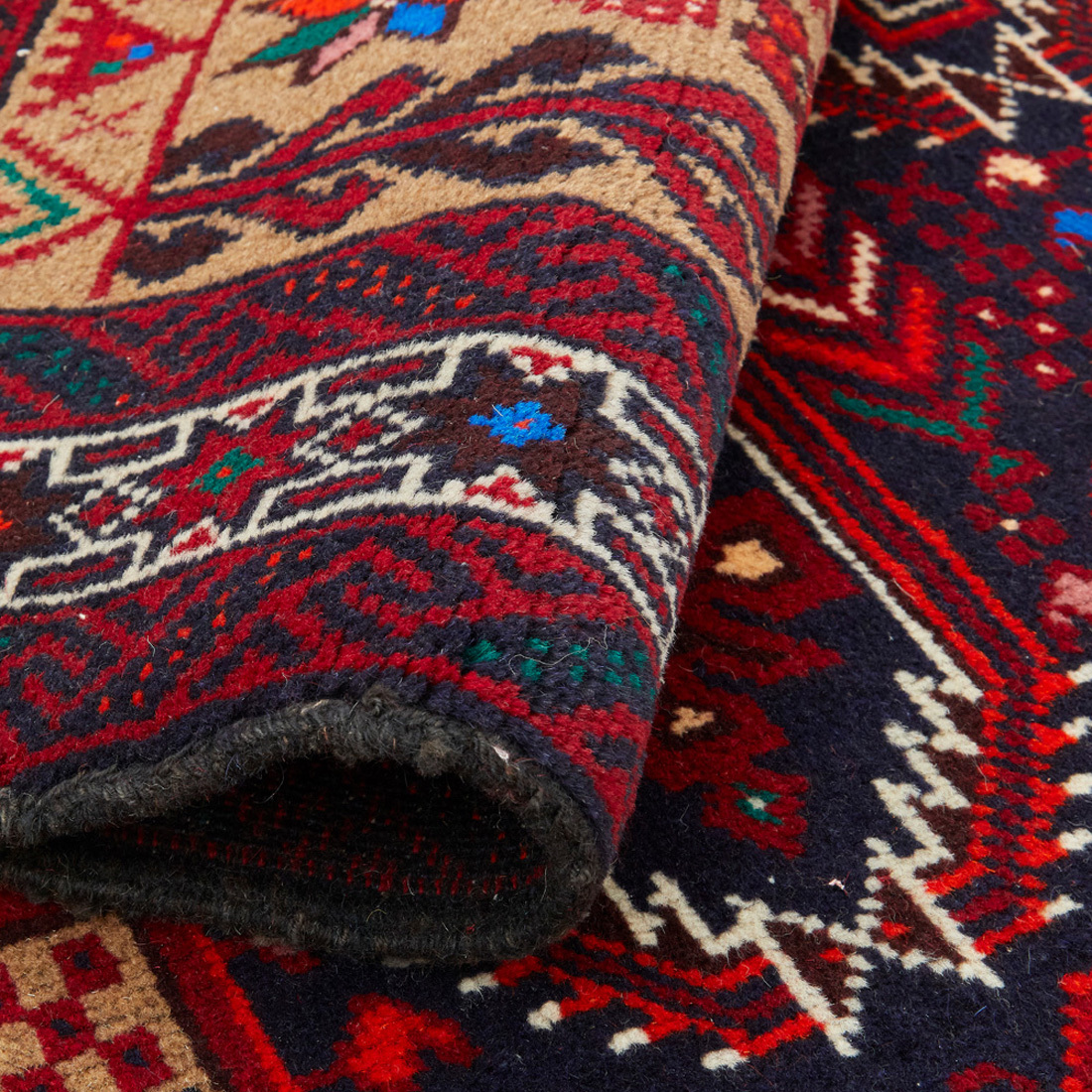 Balouch II Hand-Knotted Wool Rug