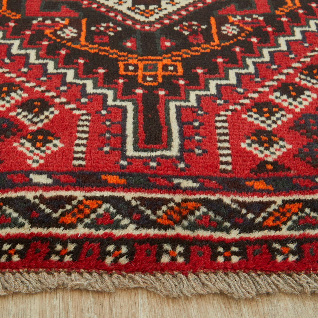 Shiraz Hand-Knotted Wool Rug
