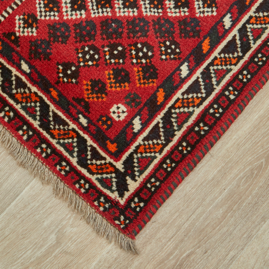 Shiraz Hand-Knotted Wool Rug