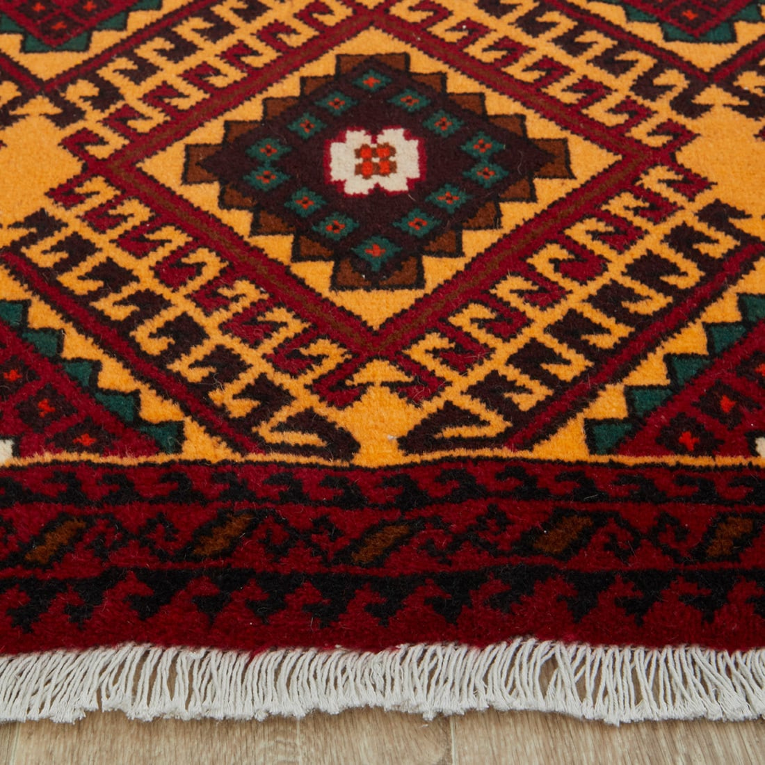 Balouch III Hand-Knotted Wool Rug