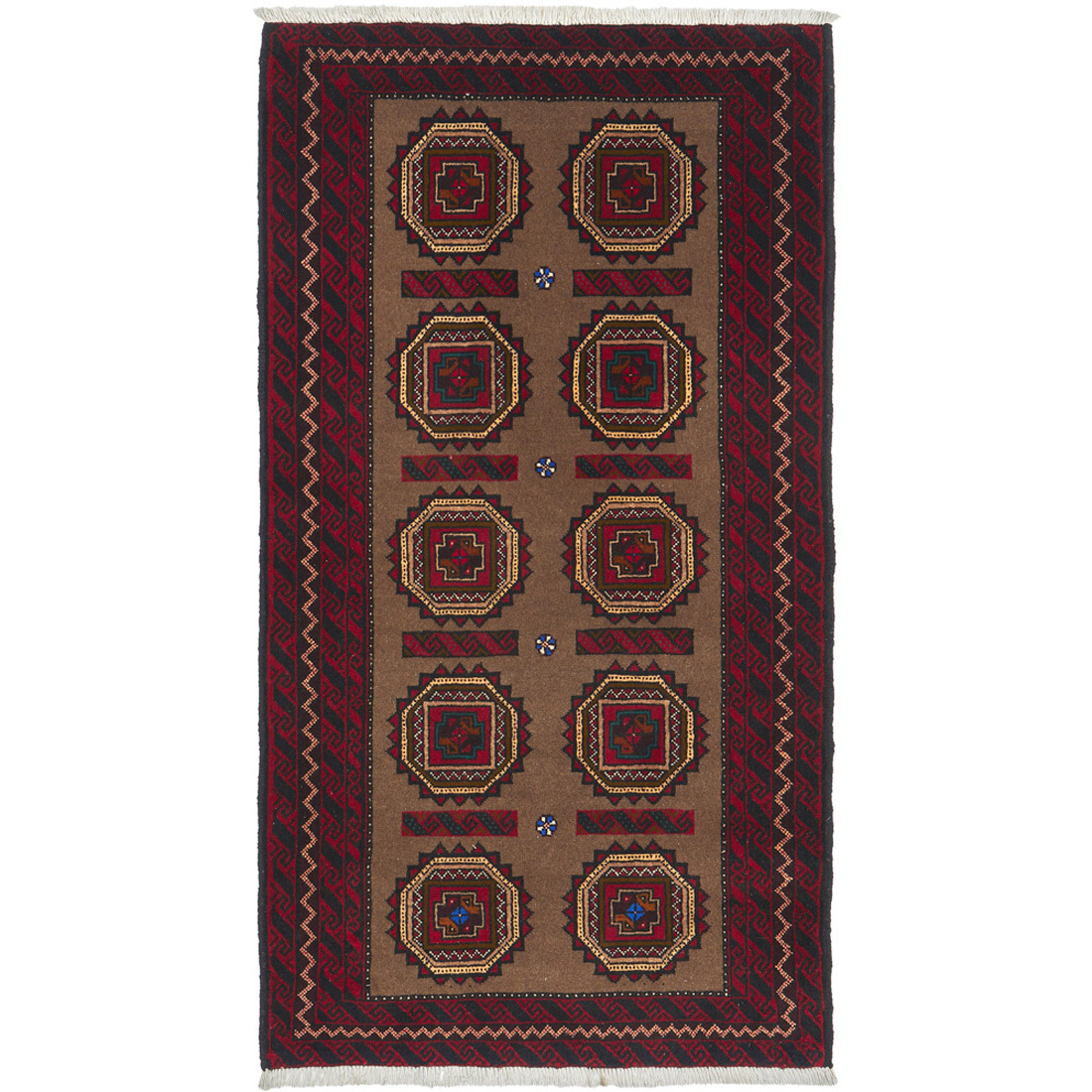 Balouch VIII Hand-Knotted Wool Rug