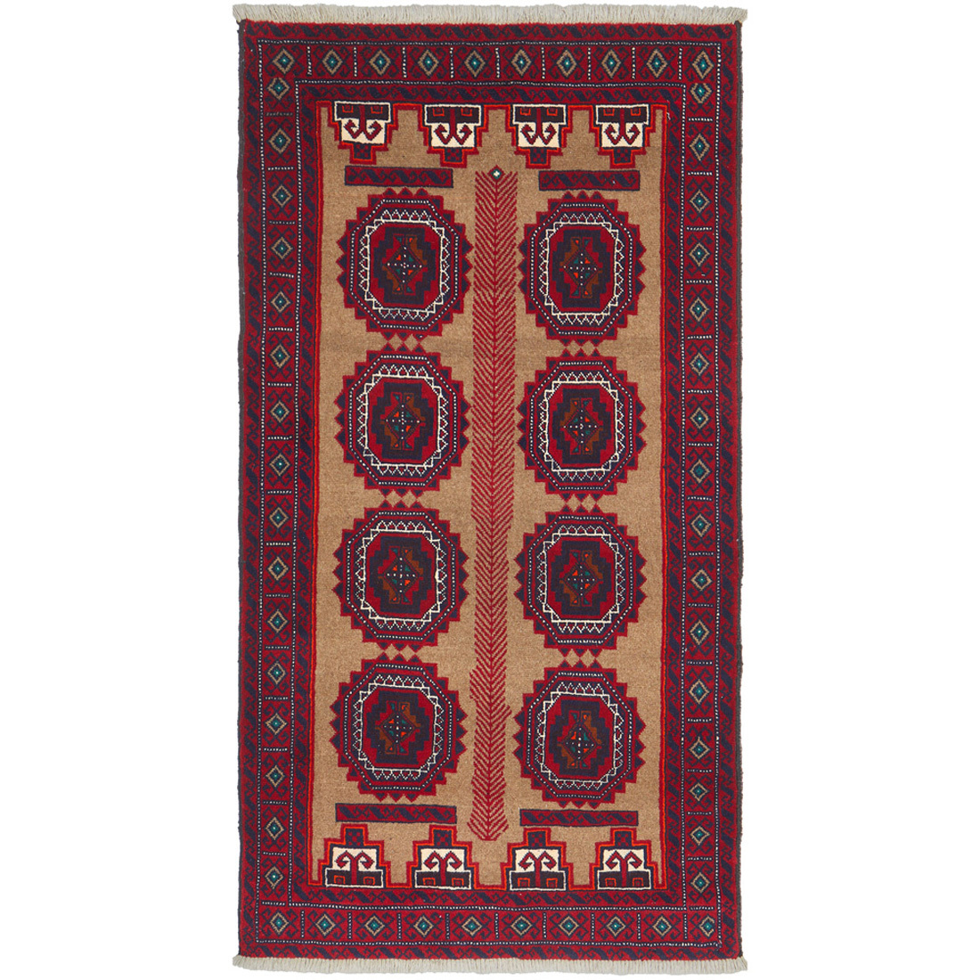 Balouch VI Hand-Knotted Wool Rug