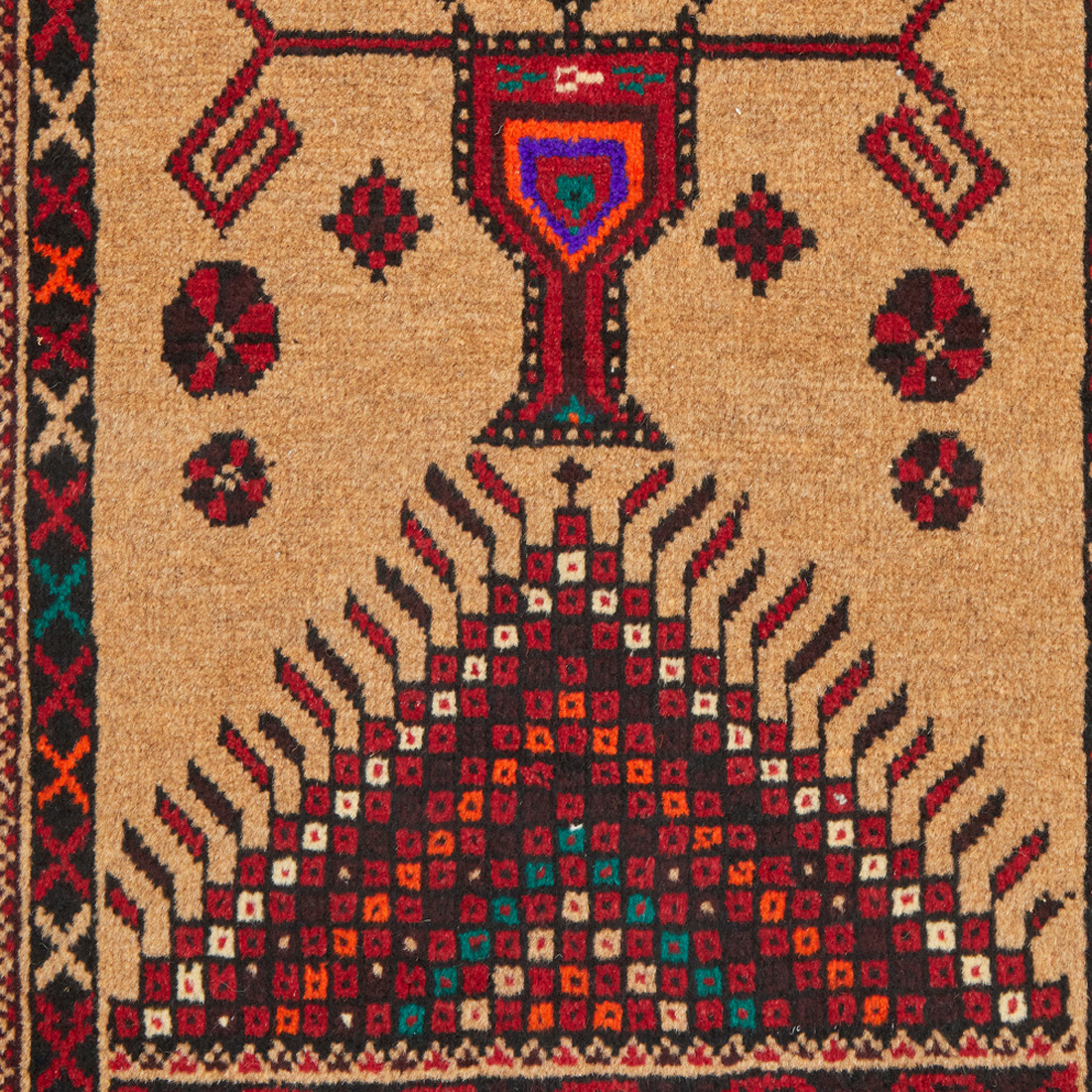 Balouch IV Hand-Knotted Wool Rug