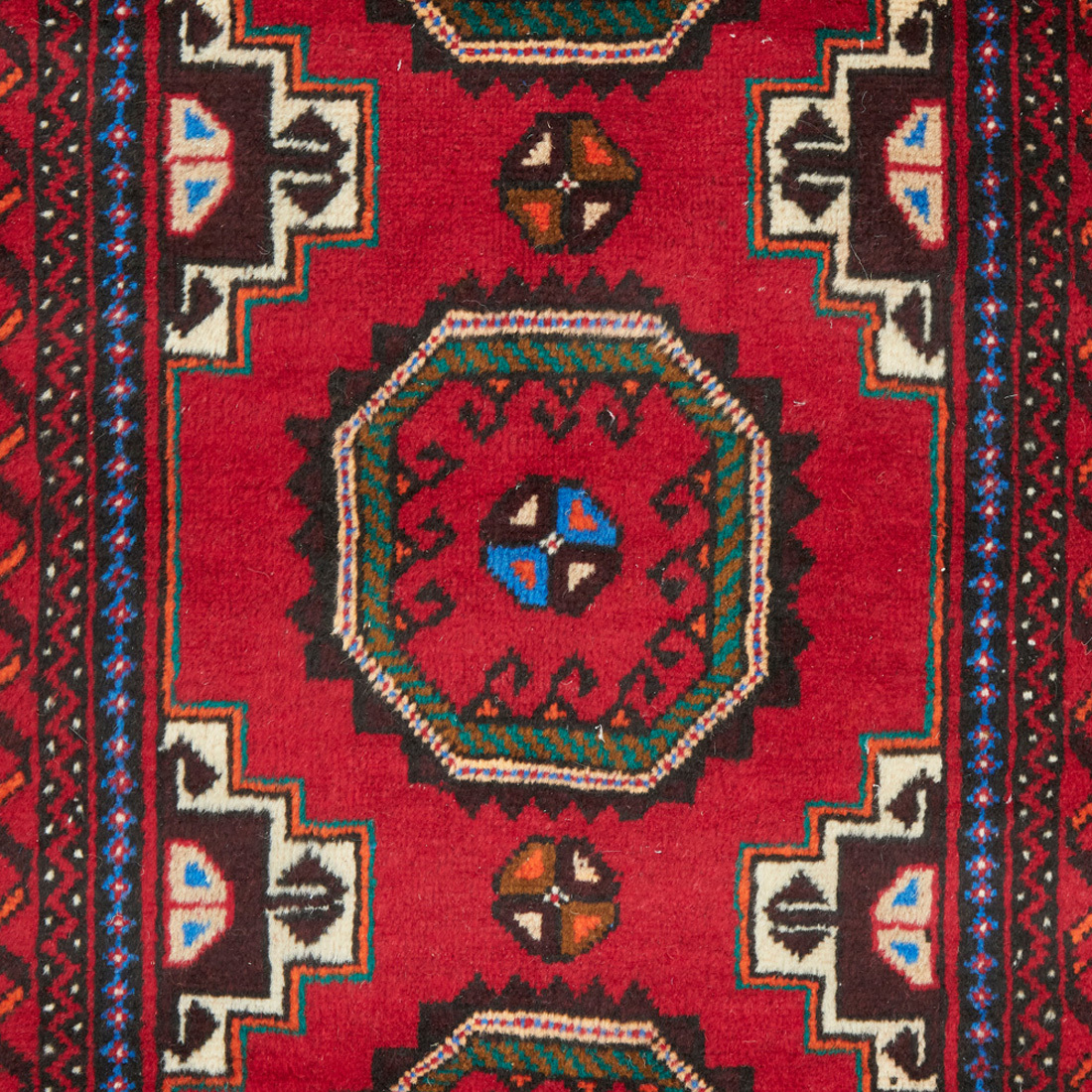 Balouch X Hand-Knotted Wool Runner