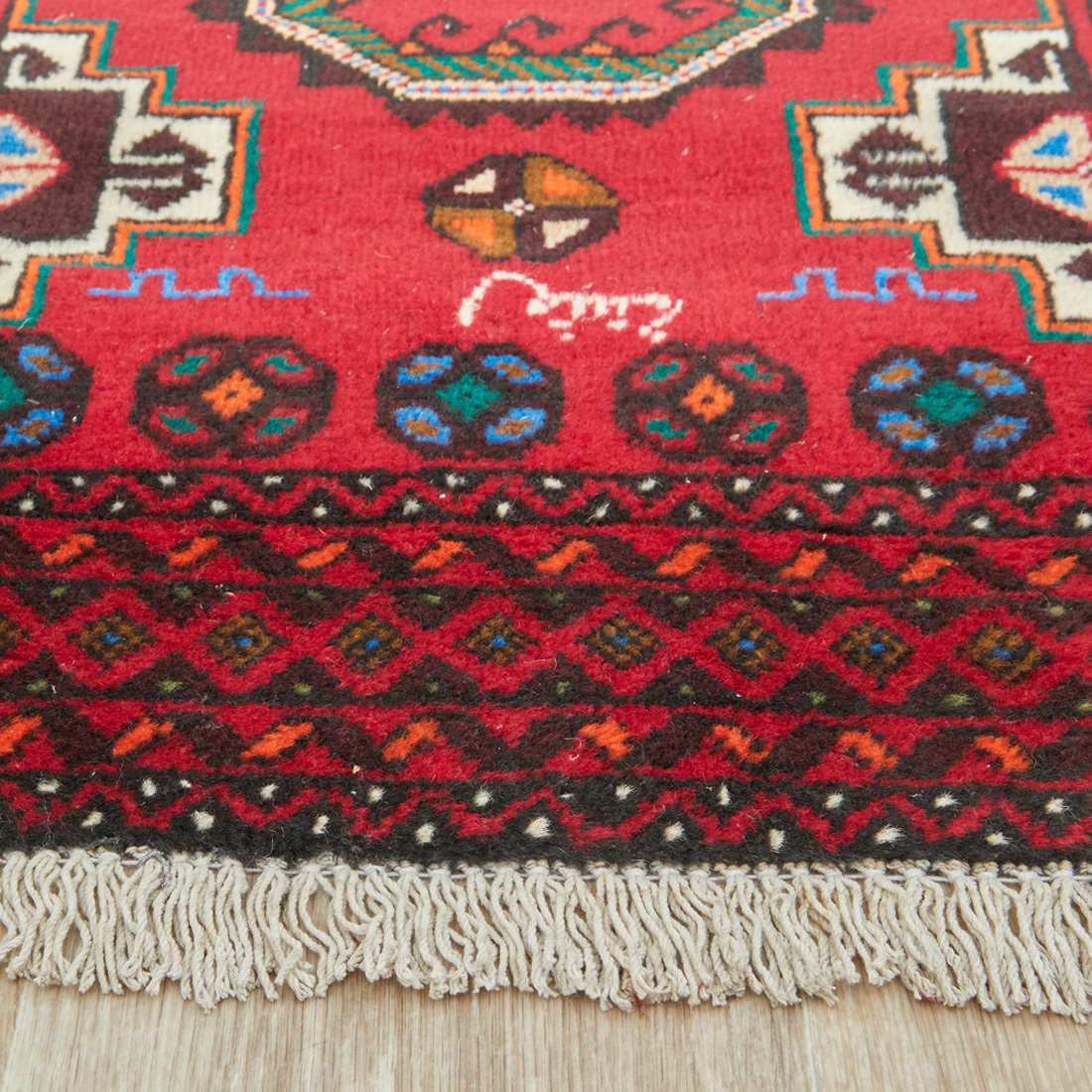 Balouch X Hand-Knotted Wool Runner
