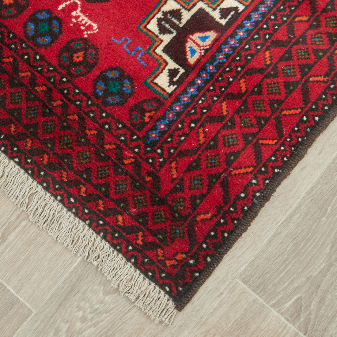 Balouch X Hand-Knotted Wool Runner