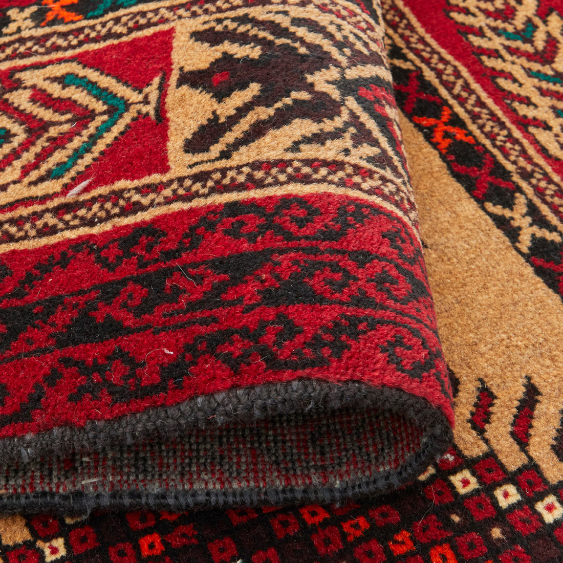 Balouch IV Hand-Knotted Wool Rug