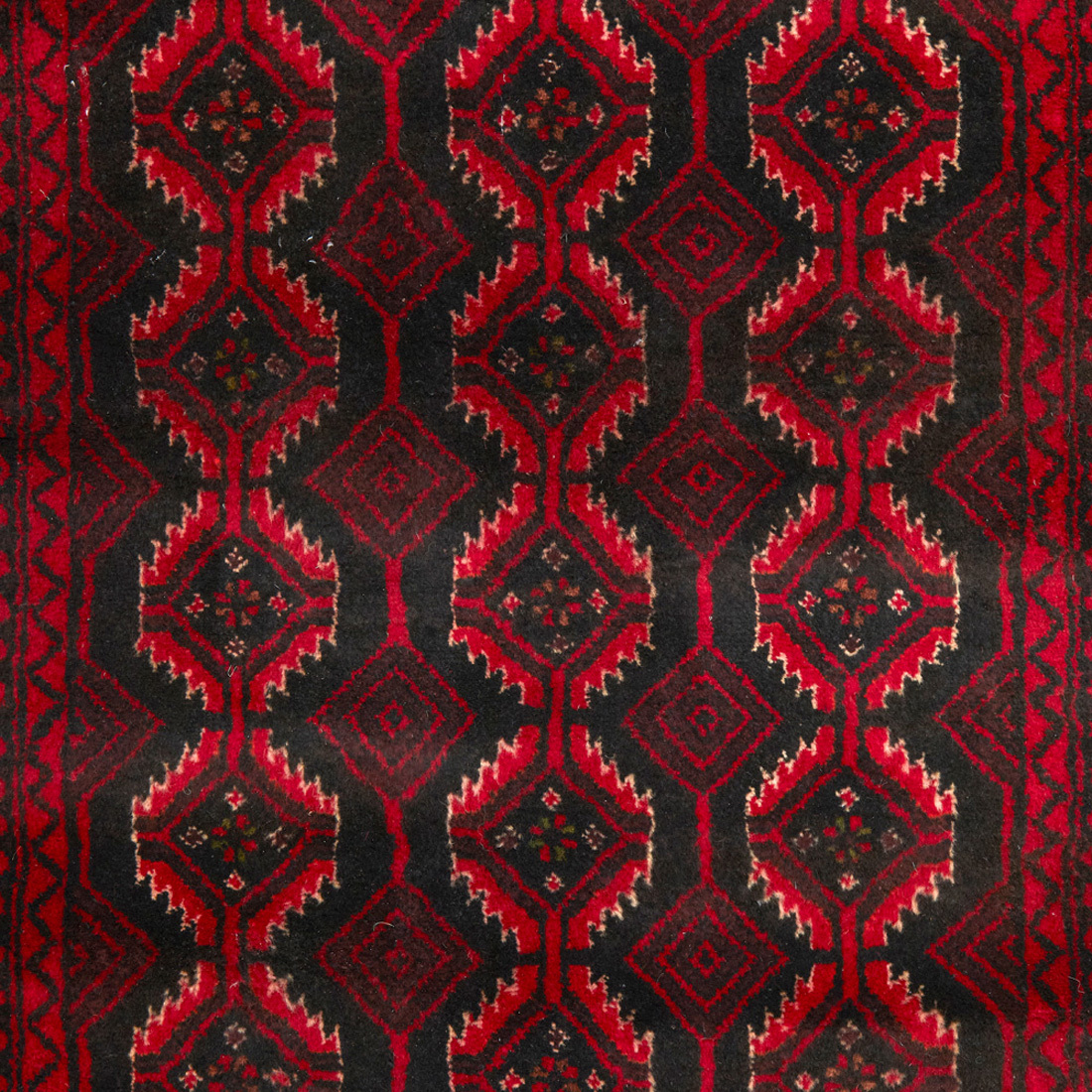 Balouch XI Hand-Knotted Wool Runner
