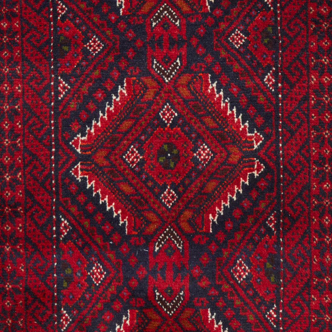 Balouch XII Hand-Knotted Wool Runner