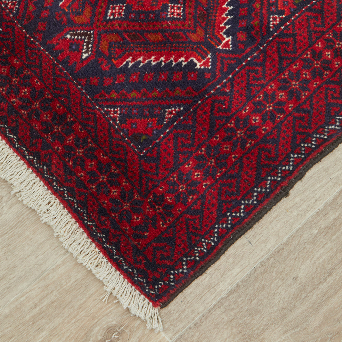 Balouch XII Hand-Knotted Wool Runner