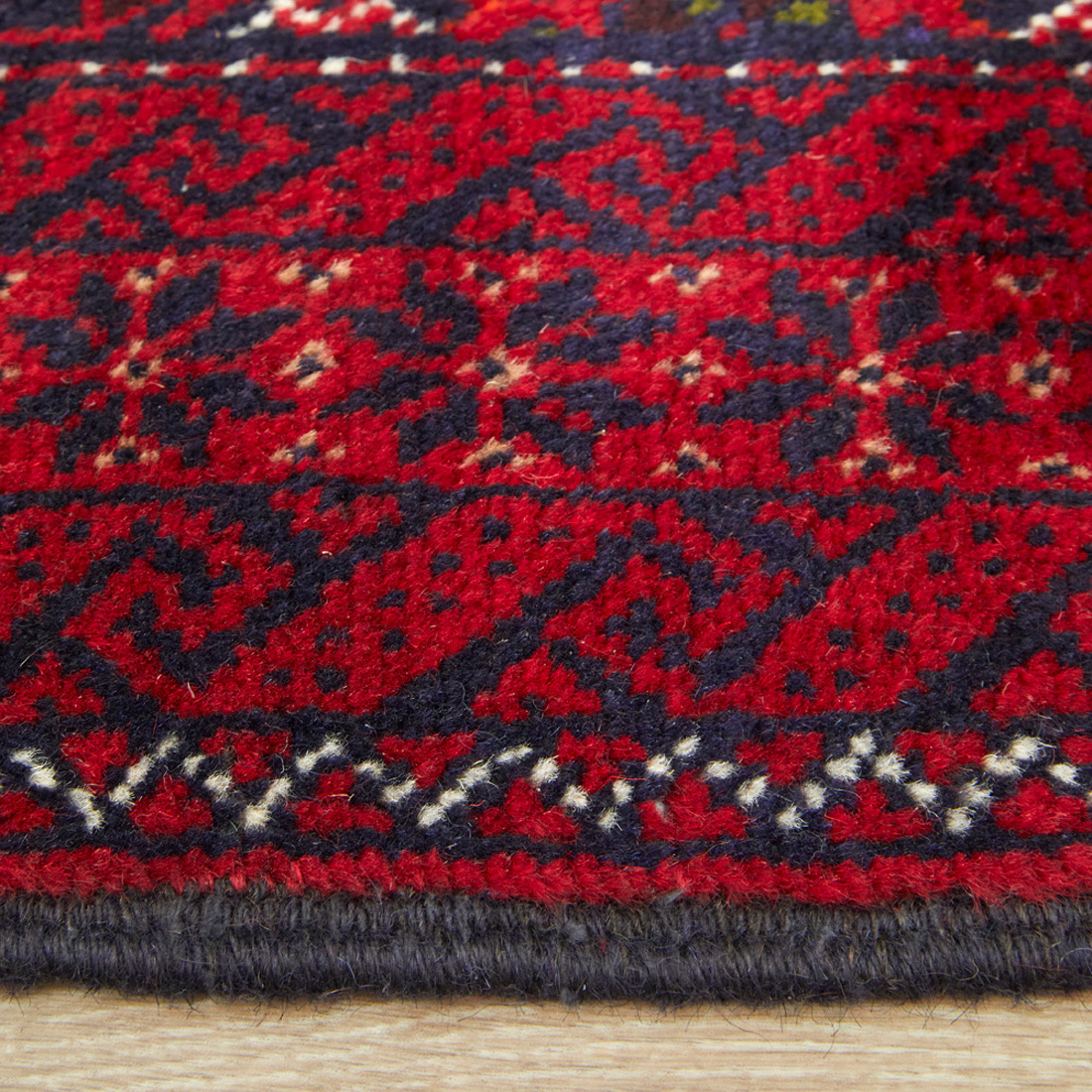 Balouch XII Hand-Knotted Wool Runner