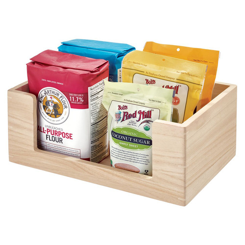Natural The Home Edit 38.10cm Open Front Kitchen Storage
