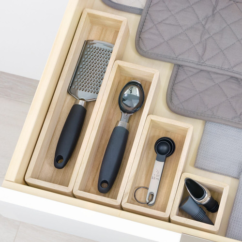 Natural The Home Edit 30.48cm Drawer Organiser