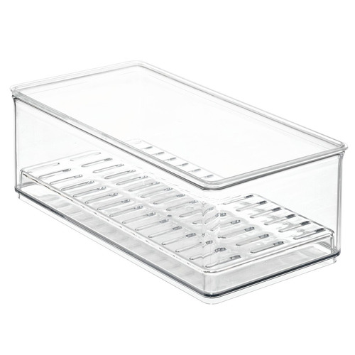 The Home Edit Refrigerator Storage with Drainage Tray