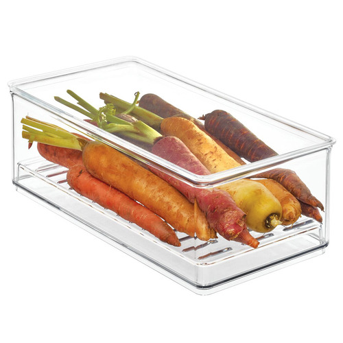 The Home Edit Refrigerator Storage with Drainage Tray