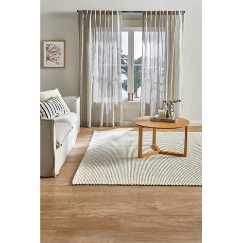 Beach Coastline Concealed Tab Top Curtains