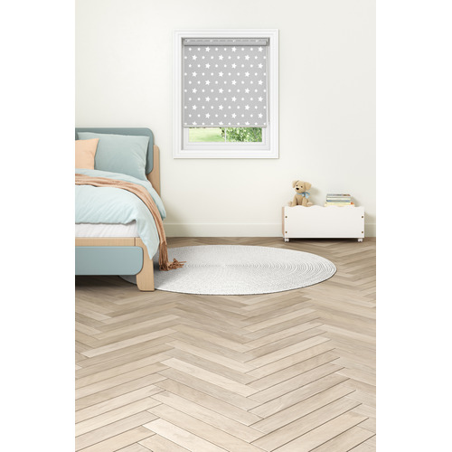 Pink Stars Blockout Roller Blind