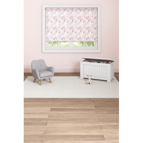 Pink Blossom Blockout Roller Blind