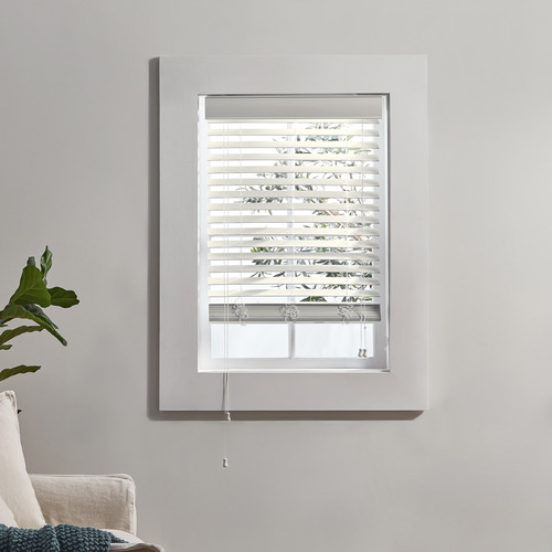 Faux Wood Venetian Blind