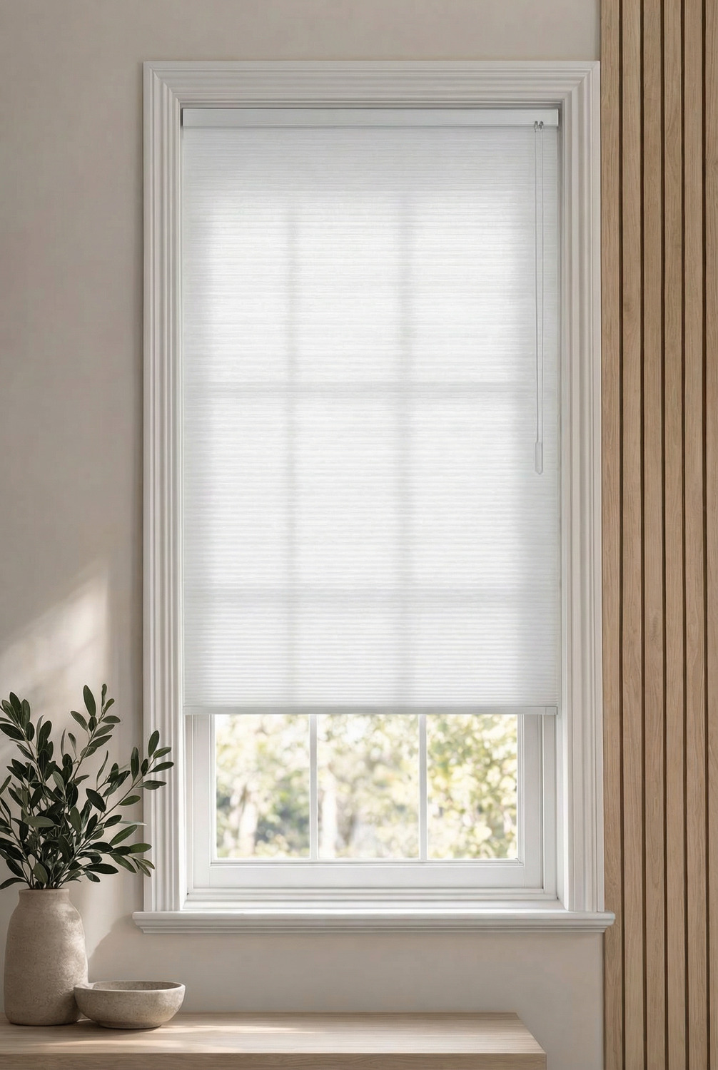 White Light Filtering Cellular Blinds