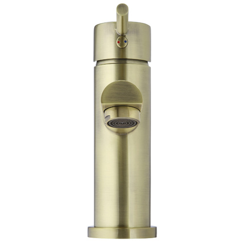 Tiger Bronze Gold Round Basin Mixer