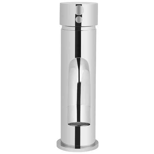 Matte Black Curved Basin Mixer