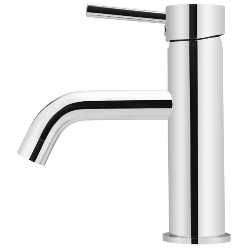 Matte Black Curved Basin Mixer