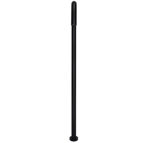 Matte Black Round Freestanding Bath Spout