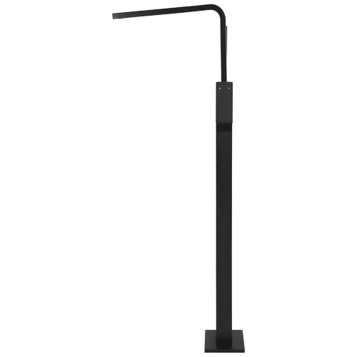 Matte Black Square Freestanding Bath Mixer & Hand-Held Shower Set