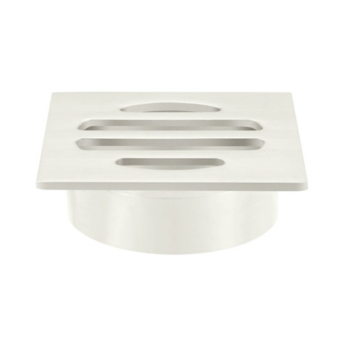 5cm Matte Black Square Shower Grate Floor Drain