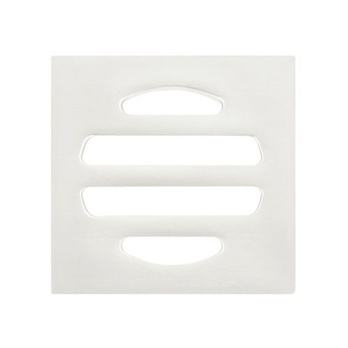 5cm Matte Black Square Shower Grate Floor Drain