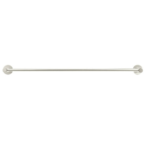 60cm Matte Black Round Double Towel Rail