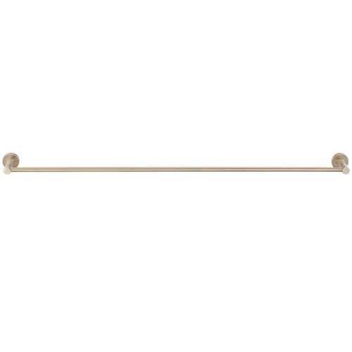 Champagne Round Single Towel Rail