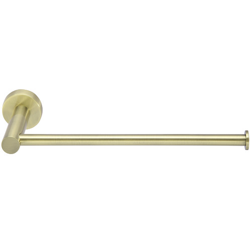 Tiger Bronze Gold Round Guest Towel Rail