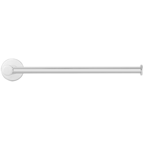 Matte Black Round Guest Towel Rail
