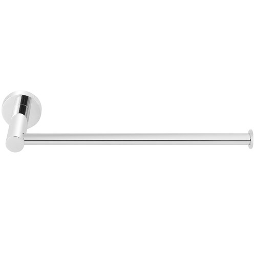 Matte Black Round Guest Towel Rail