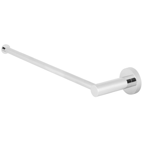 Matte Black Round Guest Towel Rail