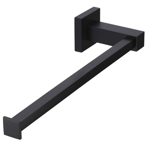 Matte Black Square Guest Towel Rail