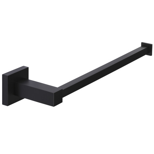Matte Black Square Guest Towel Rail